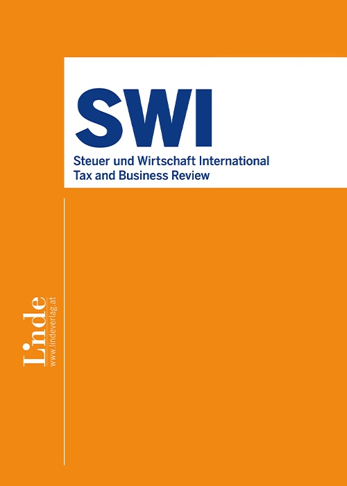 SWI - Internationales Steuer- und Wirtschaftsrecht