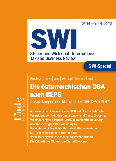 SWI-Spezial – Die österreichischen DBA nach BEPS