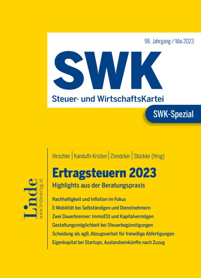 SWK-Spezial: Ertragsteuern 2023