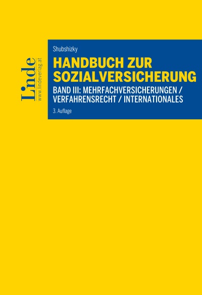 Handbuch zur Sozialversicherung, Band III