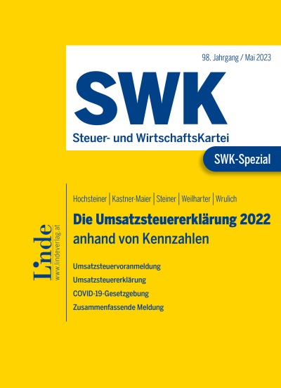 SWK-Spezial: Die Umsatzsteuererklärung 2022