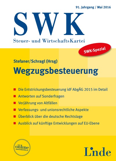 SWK-Spezial Wegzugsbesteuerung