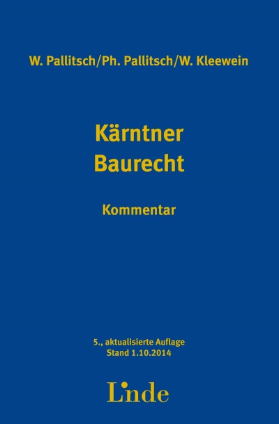 BauR Ktn | Kärntner Baurecht