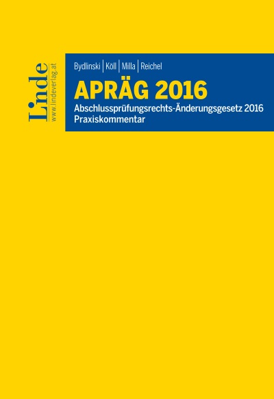 APRÄG 2016 | Abschlussprüfungsrechts-Änderungsgesetz 2016