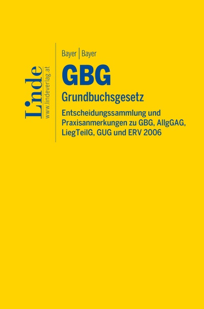 GBG I Grundbuchsgesetz