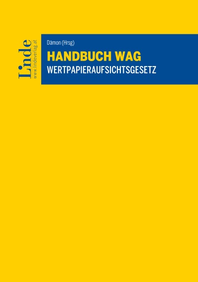 Handbuch WAG | Wertpapieraufsichtsgesetz