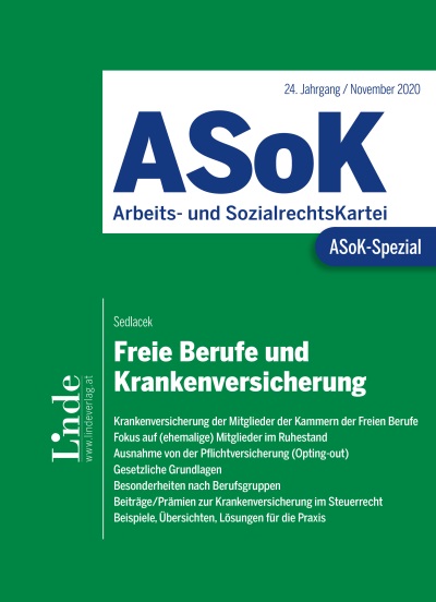 ASoK-Spezial Freie Berufe und Krankenversicherung