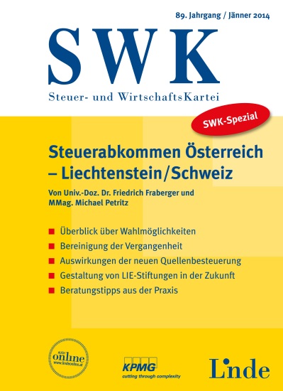 Steuerabkommen Österreich-Liechtenstein/Schweiz