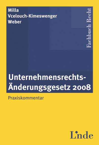 Unternehmensrechts-Änderungsgesetz 2008