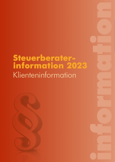 Steuerberaterinformation 2023